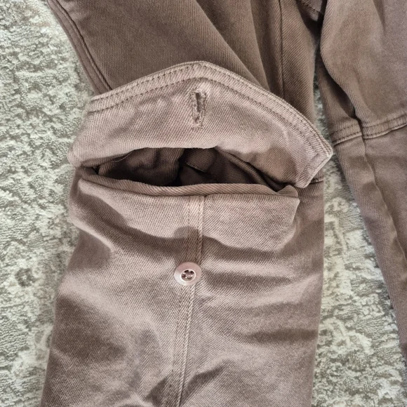 Wilfred Free Aritzia Women's Y2K Brown Modern Cargo High Rise Size 4 - Picture 5 of 8